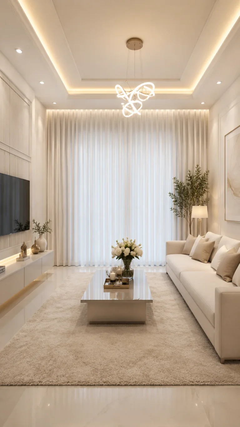 Custom Motorized Blackout Curtains for Smart Home Automation - Image 1