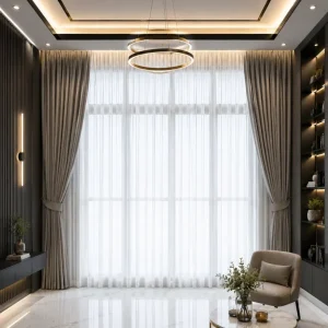 Classic White Net Curtains for Bright & Airy Home Interiors
