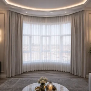 Smart Motorized Curtains with Remote Control for Modern Homes