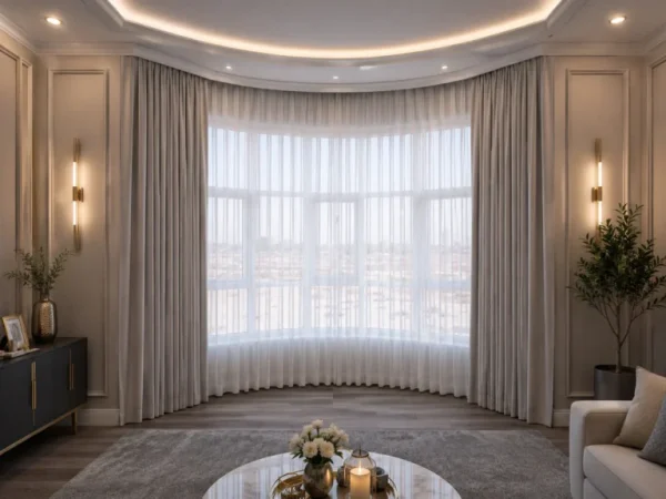 Smart Motorized Curtains with Remote Control for Modern Homes