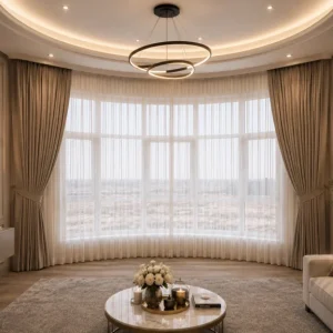 Modern Custom Size Window Curtains Made On-Demand