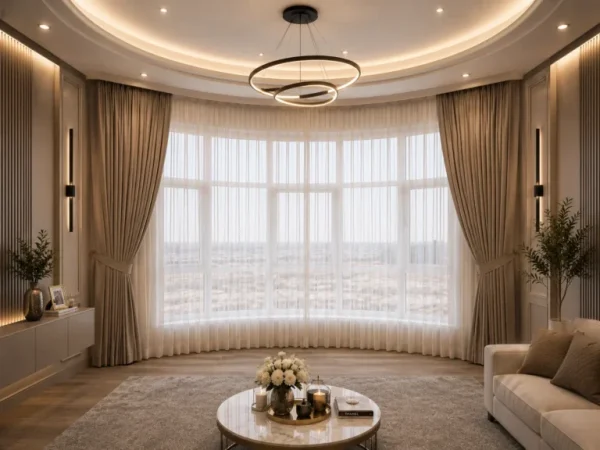 Modern Custom Size Window Curtains Made On-Demand